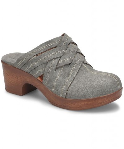 Women's Johana Comfort Clog Gray $52.25 Shoes