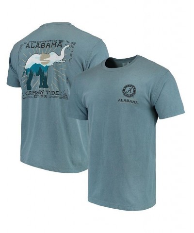 Men's Blue Alabama Crimson Tide State Scenery Comfort Colors T-shirt $22.67 T-Shirts