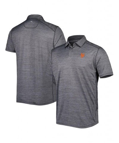 Men's Gray New York Mets Delray IslandZone Polo Shirt $47.04 Polo Shirts