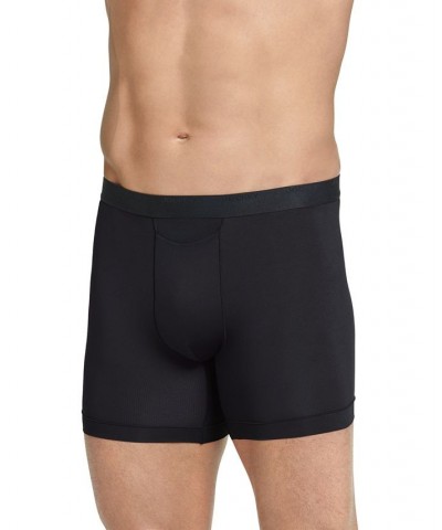 Men's Travel Quick-Dry Boxer Briefs Black $11.22 Underwear