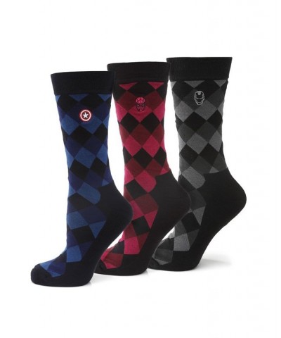 Men's Argyle Socks Gift Set, Pack of 3 $33.80 Socks