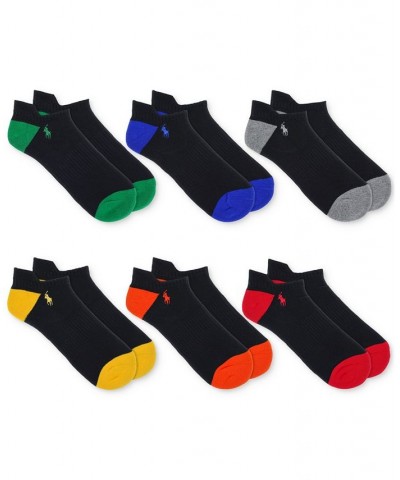 Men's 6-Pk. Performance Tipped Low Cut Socks Multi $22.22 Socks