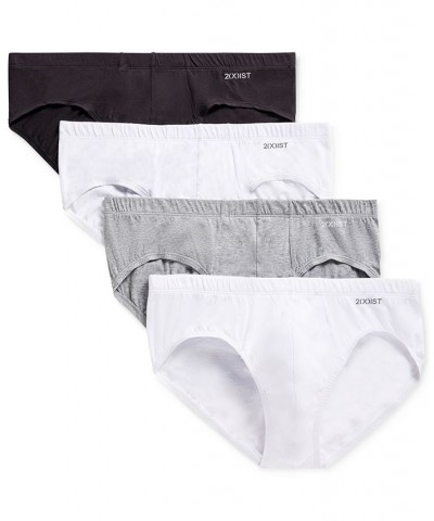 Tagless Bikini Briefs, 4 Pack Gray $24.36 Underwear