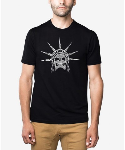 Men's Short Sleeves Premium Blend Word Art T-shirt Black $26.09 Shirts