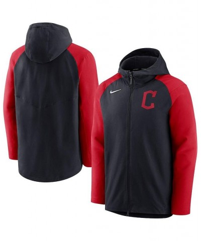 Men's Navy, Red Cleveland Guardians Authentic Collection Full-Zip Hoodie Performance Jacket $44.55 Jackets