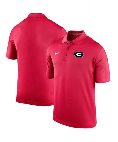 Men's Red Georgia Bulldogs Big and Tall Primary Logo Varsity Performance Polo Shirt $35.20 Polo Shirts