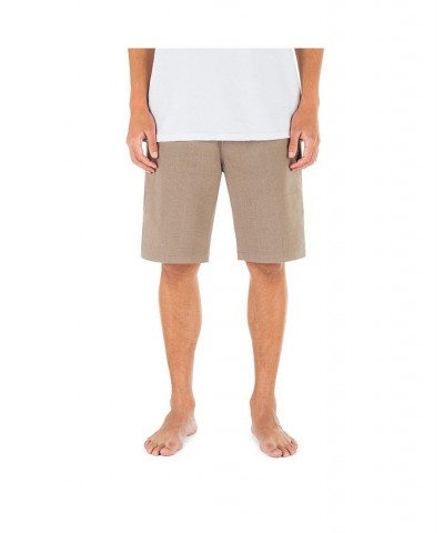 Men's Glenneyere Solid Walkshorts Brown $25.80 Shorts