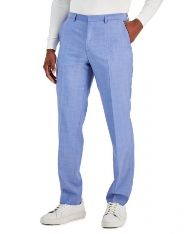 Hugo Boss Men's Modern-Fit Solid Suit Pants Blue $42.72 Suits