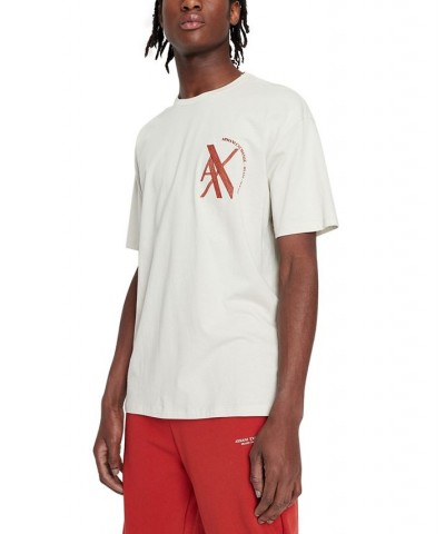 Men's Overlap Logo Graphic T-Shirt White $38.50 T-Shirts