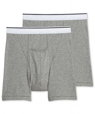 Men's Pouch Boxer Briefs 2-Pack Gray $12.50 Underwear