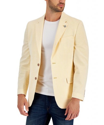 Men's Modern-Fit Stripe Seersucker Sport Coat PD05 $36.55 Blazers