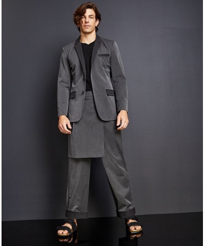 Men's Classic-Fit Pinstripe Blazer Multi $24.78 Blazers
