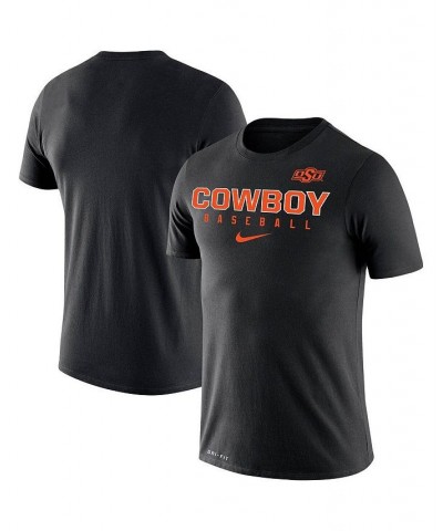 Men's Black Oklahoma State Cowboys Baseball Legend Performance T-shirt $26.49 T-Shirts