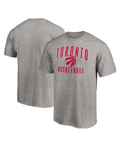 Men's Heathered Gray Toronto Raptors Game Legend T-shirt $11.25 T-Shirts