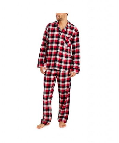 Men's Flannel Plaid Pajama Set PD03 $18.42 Pajama