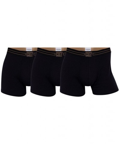 Cristiano Ronaldo Men's Trunk, Pack of 3 Black $28.62 Underwear