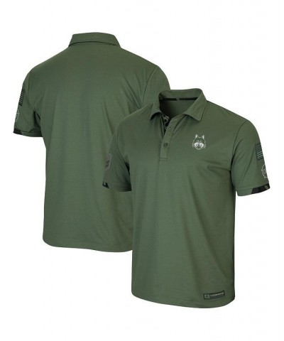 Men's Olive Loyola Chicago Ramblers OHT Military-Inspired Appreciation Echo Polo Shirt $30.59 Polo Shirts